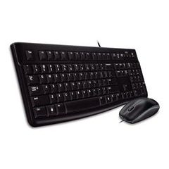 Akce_set Logitech Desktop MK120, drátový, USB, CZ