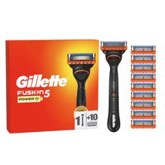 Gillette Fusion5 Power Holicí strojek pro muže, 10 náhradních hlavic