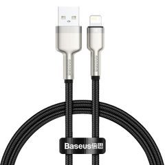 Baseus Cafule Metal USB - Lightning 2,4A 0,25 m black