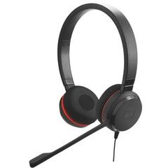 Jabra Evolve 20, Duo, USB, MS, leather