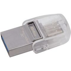 64GB Kingston DT microDuo 3C, USB 3.0/3.1 + Type-C