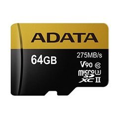 ADATA 64GB MicroSDXC UHS-II U3 s adapterem