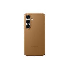 Samsung Ochranný kryt z veganské kůže pro Galaxy S25+ Gold
