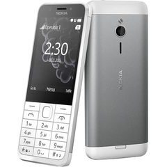 Nokia 230 Single SIM White Silver