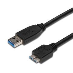 PremiumCord Kabel Micro USB 3.0 5Gbps USB A - Micro USB B, MM, 0,5m