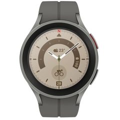 Samsung Galaxy Watch5 Pro 45mm Gray Titanium - chytré hodinky