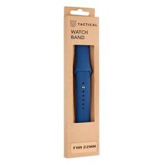 Tactical 614 Silikonový Řemínek pro Xiaomi Mi Watch Color Dark Blue (EU Blister)