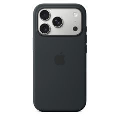 iPhone 17 Pro Silicone Case with MS – Black