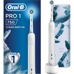Oral-B Pro 750 Cross Action White + cestovní pouzdro
