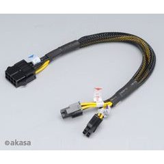 Redukce z 8pin (M) na 8pin (2x4pin) - 30 cm