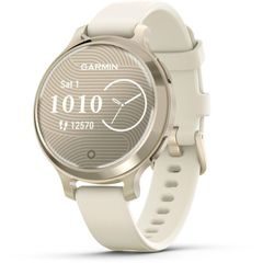 Garmin Lily 2 Active - Lunar Gold / Bone Silicone Band (010-02891-00)