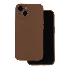 Silicon case for iPhone 17 Pro 6,3" brown
