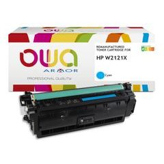 OWA Armor toner kompatibilní s HP W2121X,10000st, modrá/cyan
