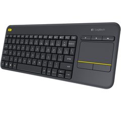Logitech Wireless Touch Keyboard K400 plus, USB,CZ