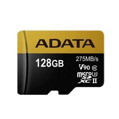 ADATA 128GB MicroSDXC UHS-II U3 s adapterem
