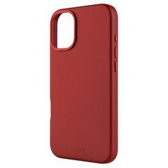 FIXED MagLeather kožený kryt iPhone 16+ červený