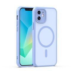 Mag Matt case for iPhone 12 6,1" light blue