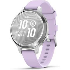 Garmin Lily 2 Active - Silver / Purple Jasmine Silicone Band (010-02891-01)