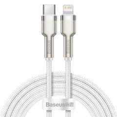 Baseus  Cafule Metal USB-C - Lightning 20W 2,0 m white