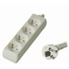 Prodlužovací přívod 230V, 3m, 4 zásuvky