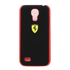 FESCHCS4MBL Ferrari Rubber Zadní Kryt pro Samsung i9195 Galaxy S4mini