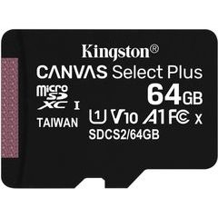 64GB microSDXC Kingston Canvas Select Plus A1 CL10 100MB/s bez adapteru