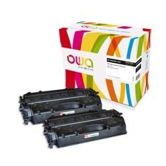 OWA Armor sada pro HP CE505XD,černá,2x6500st.