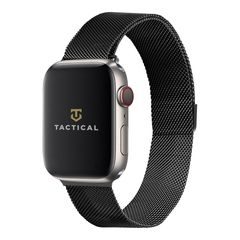 Tactical 333 Loop Magnetický Kovový Řemínek pro iWatch 1/2/3 38mm Black (EU Blister)