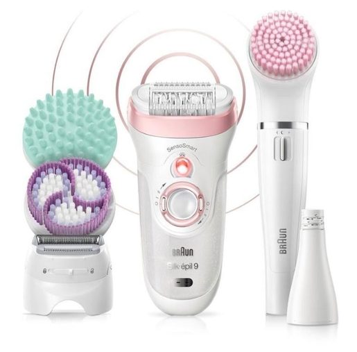 BRAUN SILK-ÉPIL BEAUTY SET 9 9-995 - EPILÁTOR A ČISTICÍ KARTÁČEK