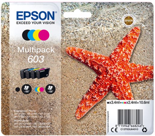 EPSON MULTIPACK 4-COLOURS 603