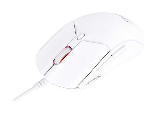 HP HYPERX PULSEFIRE HASTE 2/HERNÍ/OPTICKÁ/PRO PRAVÁKY/DRÁTOVÁ USB/BÍLÁ
