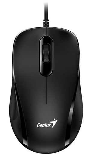 GENIUS DX-101/KANCELÁŘSKÁ/OPTICKÁ/PRO PRAVÁKY/1 200 DPI/DRÁTOVÁ USB/ČERNÁ