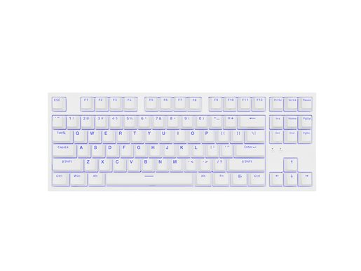 GENESIS HERNÍ MECHANICKÁ KLÁVESNICE THOR 404/RGB/GATERON YELLOW PRO/DRÁTOVÁ USB/US LAYOUT/BÍLÁ