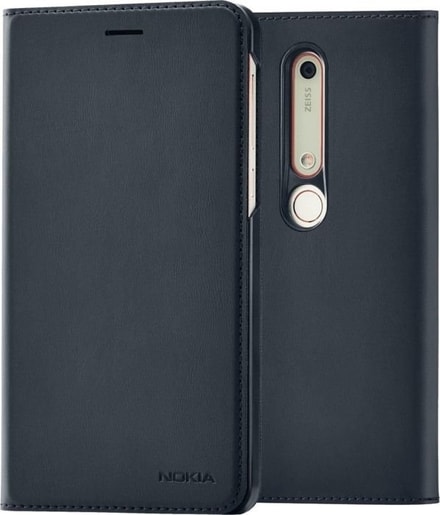 CP-308 NOKIA SLIM FLIP POUZDRO PRO NOKIA 6.1 BLACK (EU BLISTER)