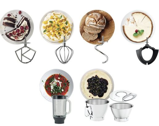 KENWOOD TITANIUM CHEF BAKER KVC85.124SI