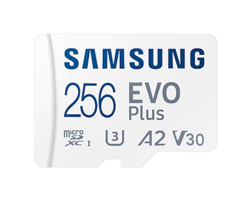 SAMSUNG MICRO SDXC 256GB EVO PLUS + SD ADAPTÉR