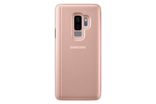 SAMSUNG FLIPOVÉ POUZDRO CLEAR VIEW PRO S9+ GOLD