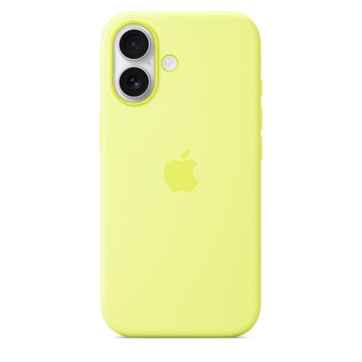 IPHONE 17 SILICONE CASE WITH MAGSAFE - NEON YELLOW