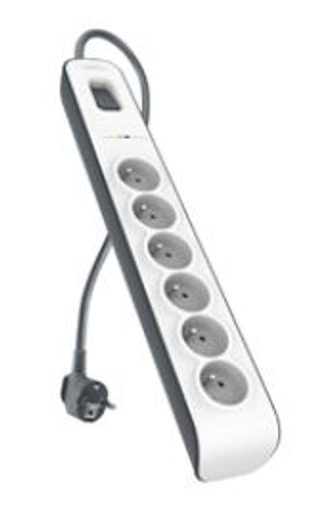 BELKIN SURGESTRIP PŘEP.OCHRANA,6 ZÁSUVEK,650J,2M