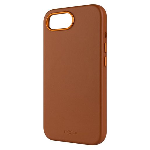 FIXED MAGLEATHER KOŽENÝ KRYT IPHONE 16E, HNĚDÝ