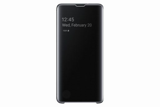 SAMSUNG CLEAR VIEW COVER S10 BLACK