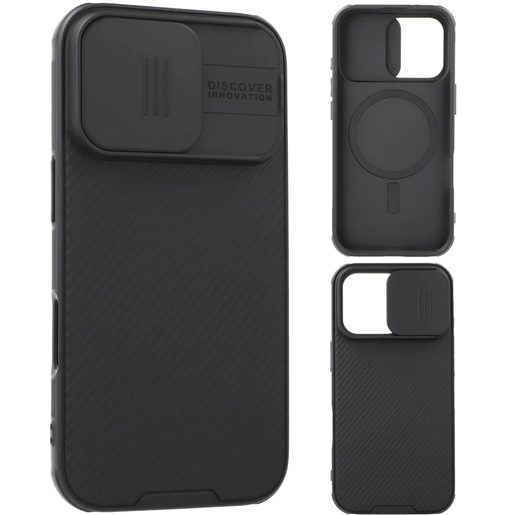 NILLKIN CAMSHIELD PRO MAGNETIC ZADNÍ KRYT PRO APPLE IPHONE 16 PRO BLACK
