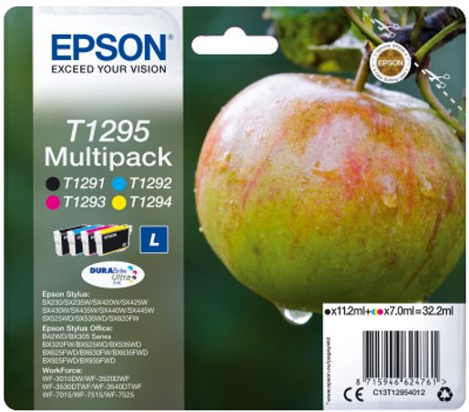 EPSON MULTIPACK 4-COLOURS T1295 DURABRITE ULTRAINK