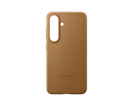 SAMSUNG OCHRANNÝ KRYT Z VEGANSKÉ KŮŽE PRO GALAXY S25+ GOLD