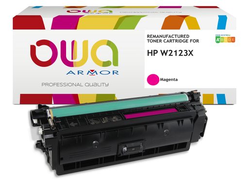 OWA ARMOR TONER KOMPATIBILNÍ S HP W2123X,10000ST, ČERVENÁ/MAGENTA