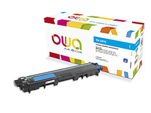 OWA ARMOR TONER PRO BROTHER TN-247C, MODRÁ/CYAN