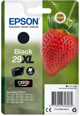 EPSON SINGLEPACK BLACK 29XL CLARIA HOME INK