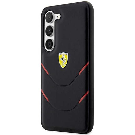 FERRARI POUZDRO SAMSUNG GALAXY S23 HC PU HOT STAMP LINES