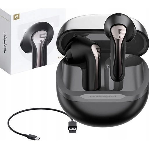SOUNDPEATS AIR5 BLACK - BEZDRÁTOVÁ SLUCHÁTKA