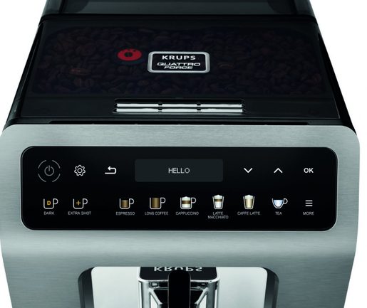 KRUPS EA894T10 EVIDENCE PLUS TITAN - AUTOMATICKÝ KÁVOVAR